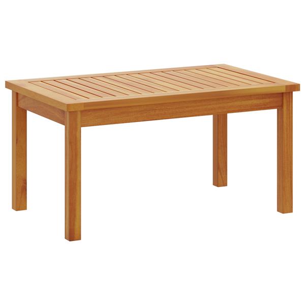 Grote foto vidaxl tuin sofa set 2 pcs bruin massief acaciahout tuin en terras tuinmeubelen