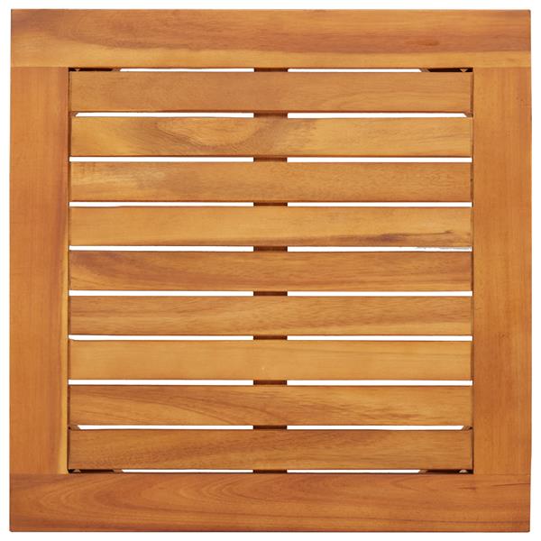 Grote foto vidaxl tuin sofa set 3 pcs bruin 45 x 45 x 38cm massief acaciahout tuin en terras tuinmeubelen