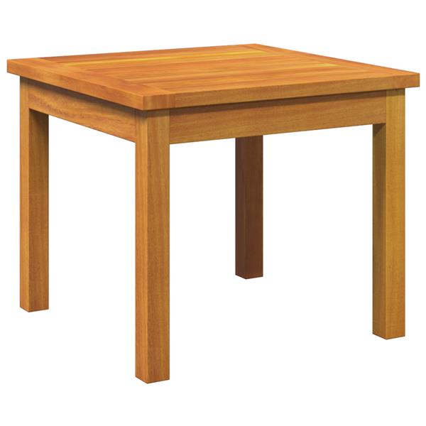 Grote foto vidaxl bistroset bruin 45 x 45 x 38cm massief acaciahout tuin en terras tuinmeubelen