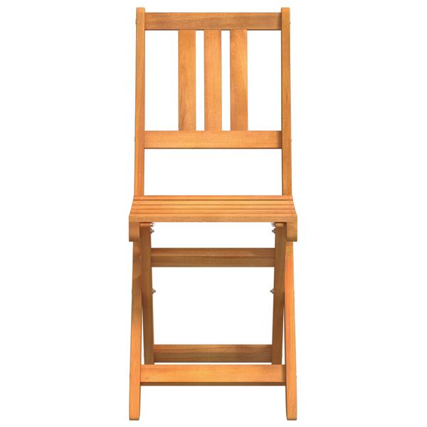 Grote foto vidaxl tuinstoel 2 pcs bruin 36 x 46 x 86cm massief acaciahout tuin en terras tuinmeubelen