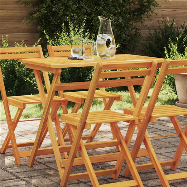 Grote foto vidaxl tuinstafel bruin 90 x 55 x 75 cm massief acaciahout tuin en terras tuinmeubelen