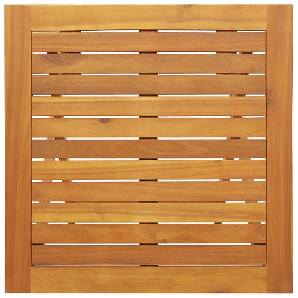 Grote foto vidaxl vouw tuin tafel naturel 60 x 60 x 72 cm massief acaciahout tuin en terras tuinmeubelen