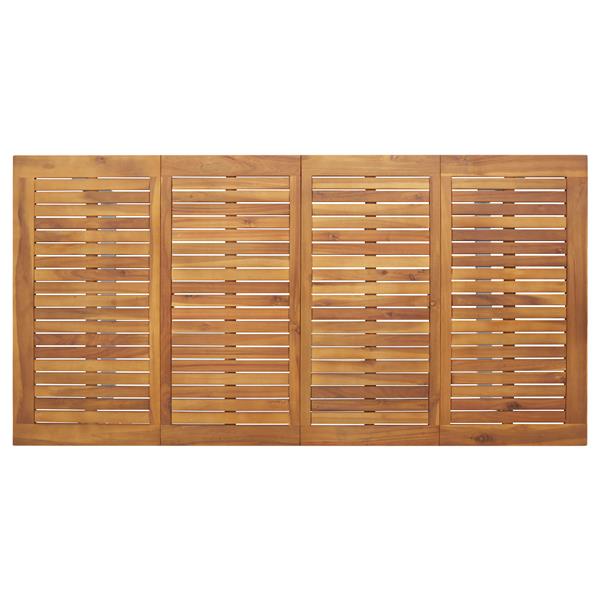 Grote foto vidaxl tuin eettafel grijs 180 x 90 x 75 cm tuin en terras tuinmeubelen