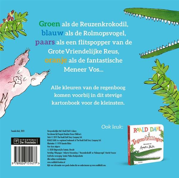 Grote foto kleuren boeken jeugd 13 jaar en ouder