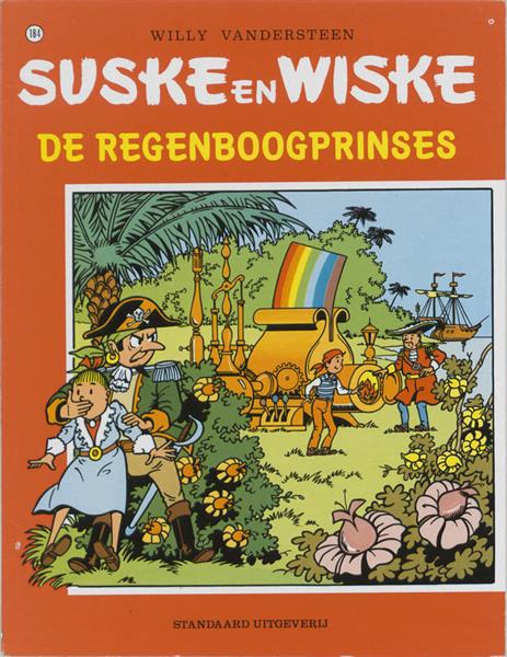 Grote foto de regenboogprinses suske en wiske 184 boeken stripboeken