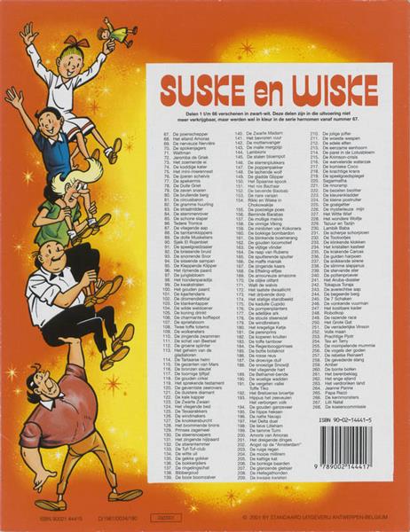 Grote foto de regenboogprinses suske en wiske 184 boeken stripboeken