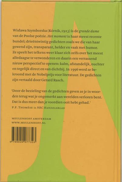 Grote foto het moment boeken overige boeken