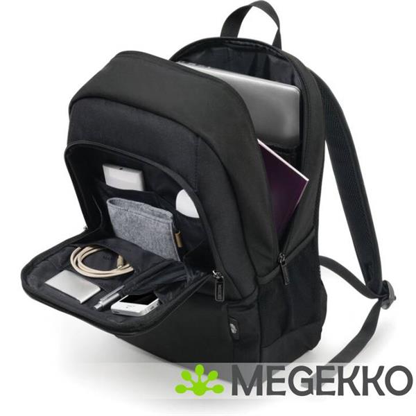 Grote foto dicota eco backpack base 43 9 cm 17.3 rugzak zwart computers en software overige computers en software