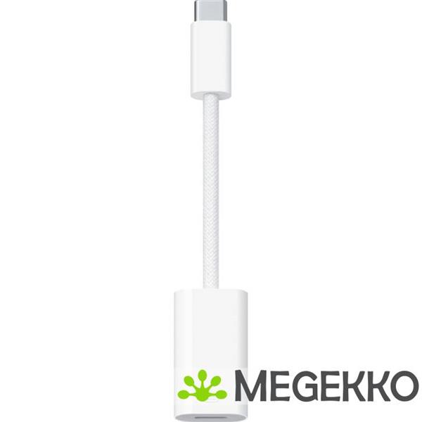 Grote foto apple muqx3zm a tussenstuk voor kabels usb type c lightning computers en software overige computers en software