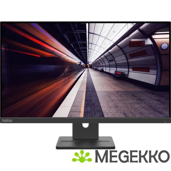 Grote foto lenovo thinkvision e24 30 23.8 full hd 100hz ips monitor computers en software overige computers en software