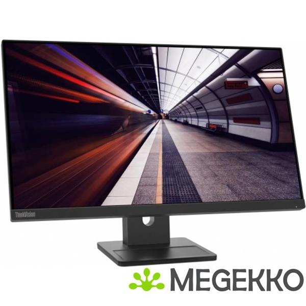 Grote foto lenovo thinkvision e24 30 23.8 full hd 100hz ips monitor computers en software overige computers en software