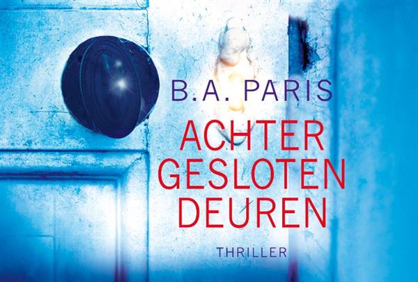 Grote foto achter gesloten deuren dwarsligger 431 boeken thrillers