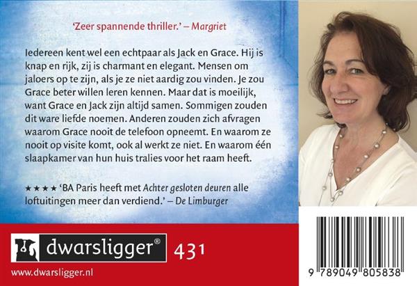 Grote foto achter gesloten deuren dwarsligger 431 boeken thrillers
