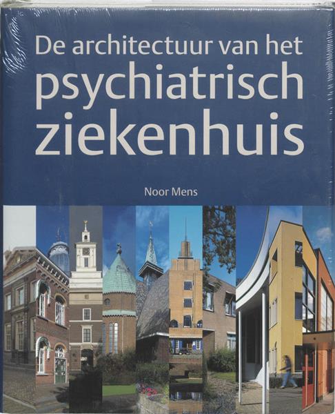 Grote foto de architectuur van het psychiatrisch ziekenhuis boeken wetenschap