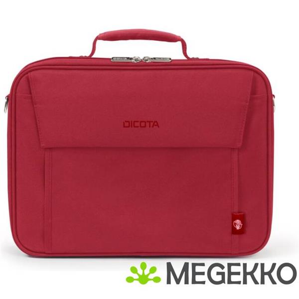 Grote foto dicota eco multi base notebooktas 43 9 cm 17.3 aktetas rood computers en software overige computers en software