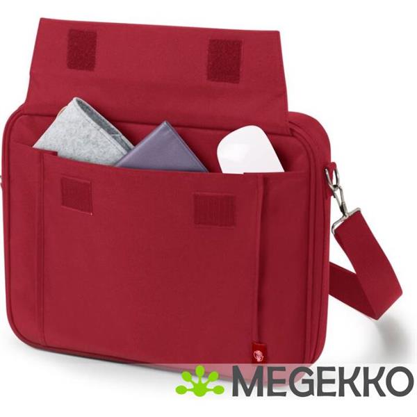 Grote foto dicota eco multi base notebooktas 43 9 cm 17.3 aktetas rood computers en software overige computers en software