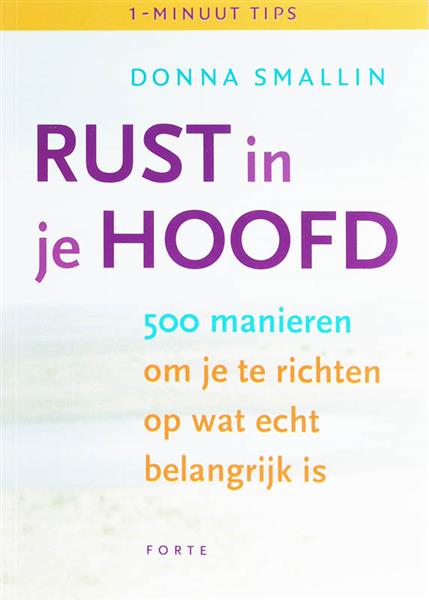 Grote foto rust in je hoofd boeken hobby en vrije tijd