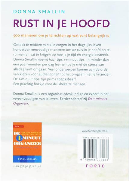 Grote foto rust in je hoofd boeken hobby en vrije tijd