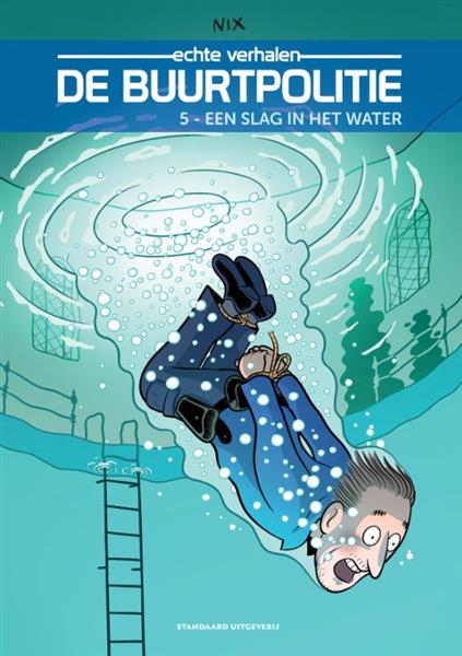 Grote foto een slag in het water de buurtpolitie echte verhalen 5 boeken stripboeken