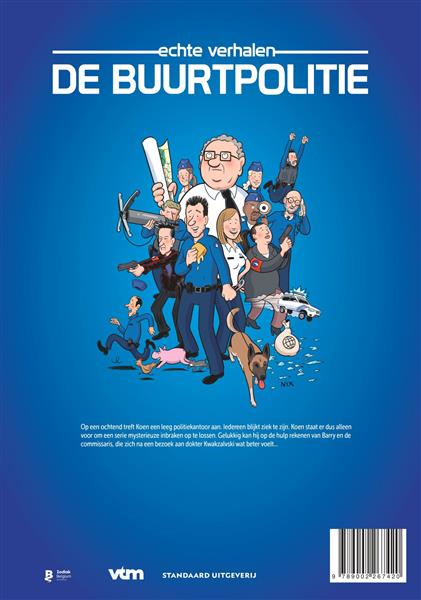Grote foto een slag in het water de buurtpolitie echte verhalen 5 boeken stripboeken