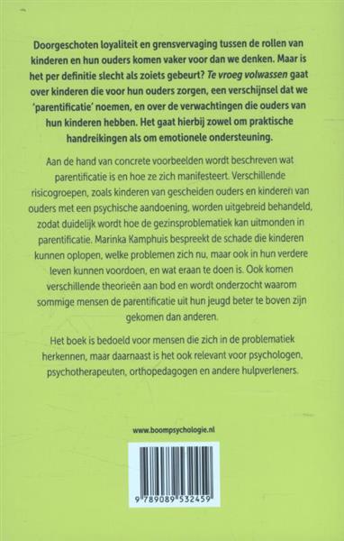 Grote foto te vroeg volwassen boeken psychologie