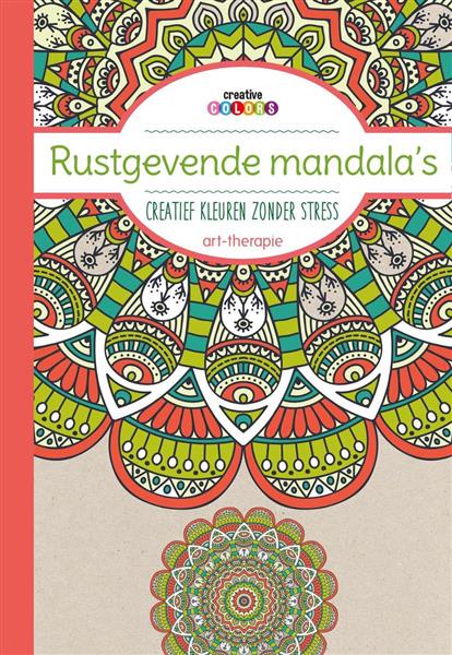 Grote foto rustgevende mandala creatief kleuren boeken hobby en vrije tijd