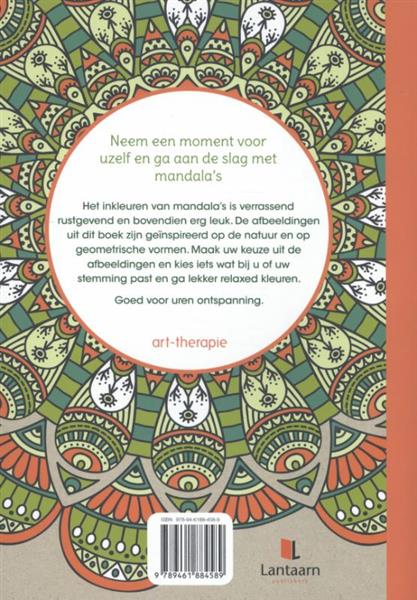 Grote foto rustgevende mandala creatief kleuren boeken hobby en vrije tijd