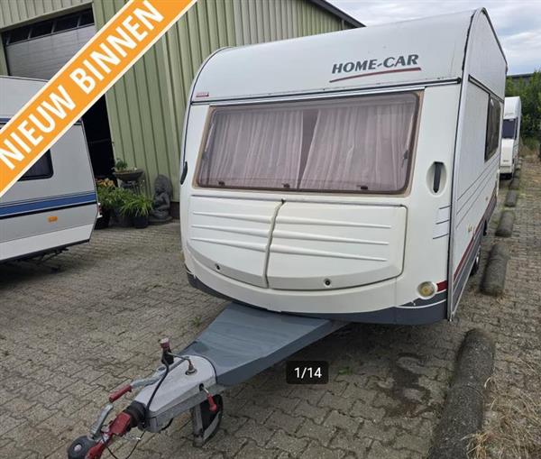Grote foto home car racer 43 fantasy vast bed mover voort. caravans en kamperen caravans
