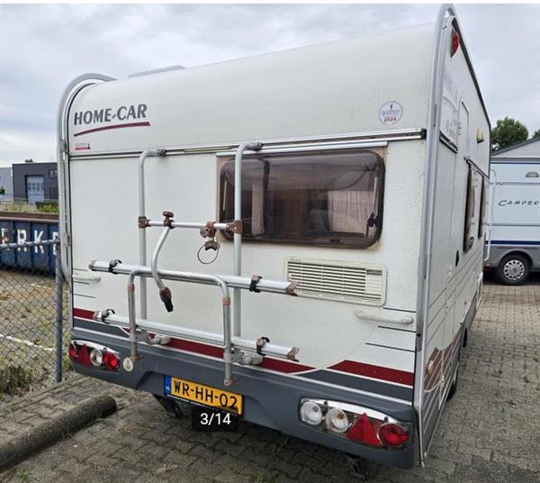 Grote foto home car racer 43 fantasy vast bed mover voort. caravans en kamperen caravans