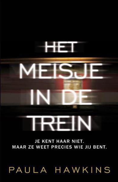Grote foto het meisje in de trein boeken thrillers