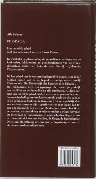 Grote foto filokalia grote klassieken boeken overige boeken