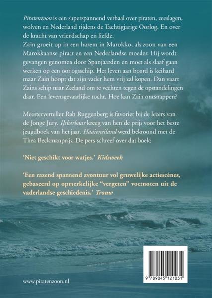 Grote foto piratenzoon boeken jeugd 13 jaar en ouder