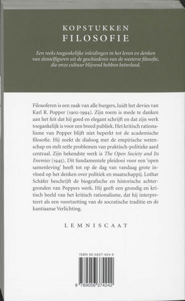 Grote foto popper kopstukken filosofie boeken overige boeken