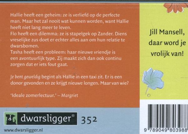 Grote foto je bent geweldig dwarsligger 352 boeken overige boeken