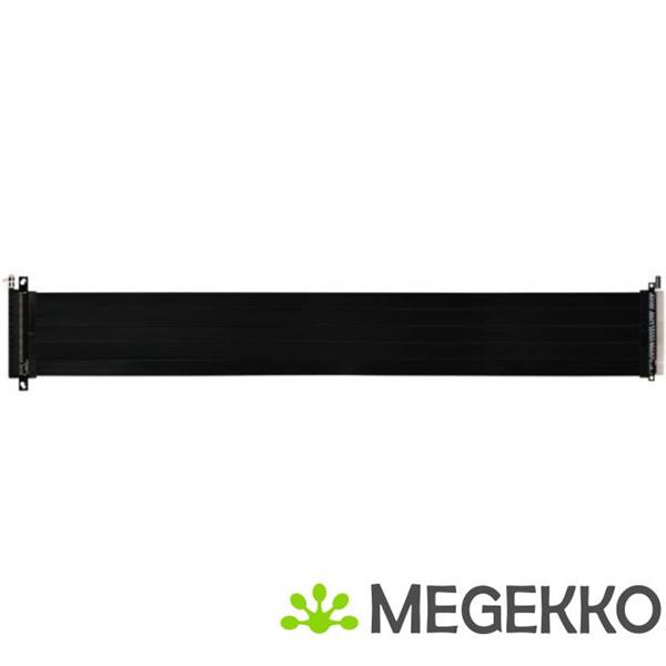 Grote foto lian li pw pci 4 60w riser cable pcie 4.0 black 60 cm computers en software netwerkkaarten routers en switches