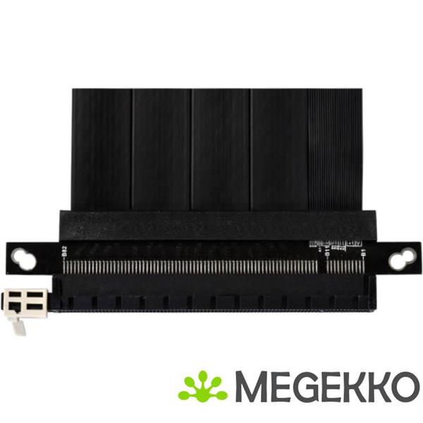 Grote foto lian li pw pci 4 60w riser cable pcie 4.0 black 60 cm computers en software netwerkkaarten routers en switches