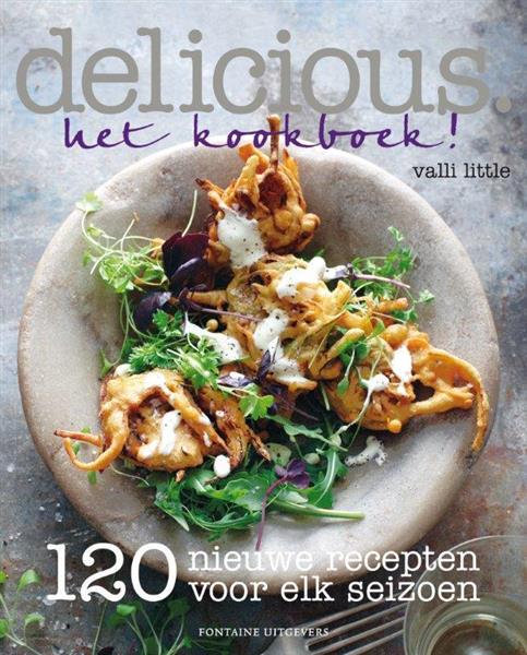 Grote foto het kookboek delicious. boeken kookboeken