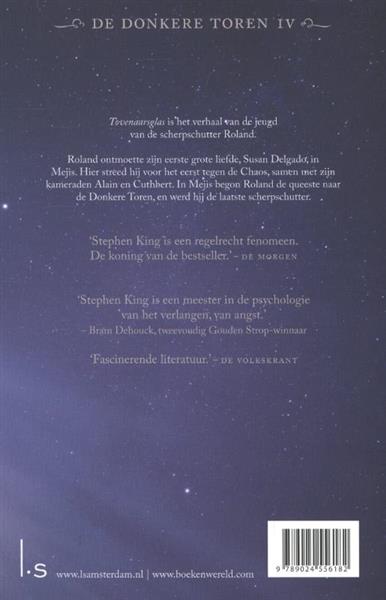 Grote foto tovenaarsglas de donkere toren 4 boeken science fiction