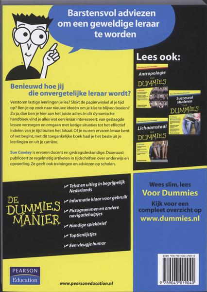 Grote foto lesgeven voor dummies voor dummies boeken studieboeken