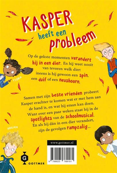 Grote foto kasper wordt een kip kasper 1 boeken jeugd 13 jaar en ouder