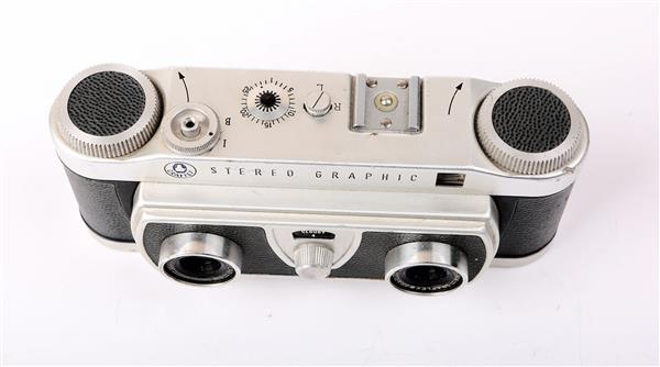 Grote foto graflex stereo graphic stereocamera audio tv en foto camera analoog