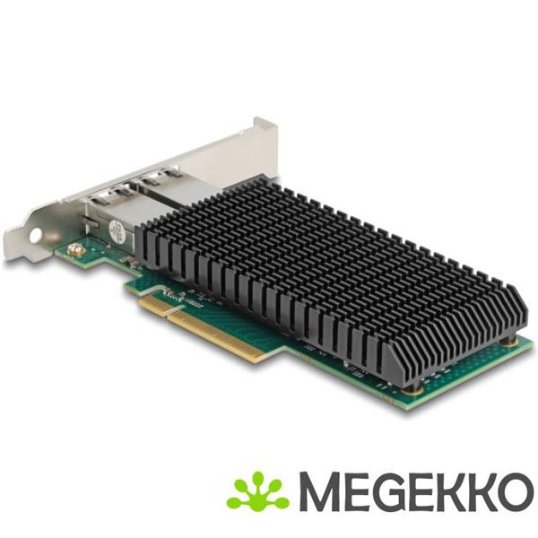 Grote foto delock 88522 netwerkkaart intern ethernet 10000 mbit s computers en software netwerkkaarten routers en switches