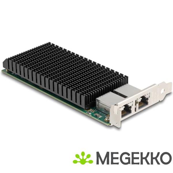 Grote foto delock 88522 netwerkkaart intern ethernet 10000 mbit s computers en software netwerkkaarten routers en switches