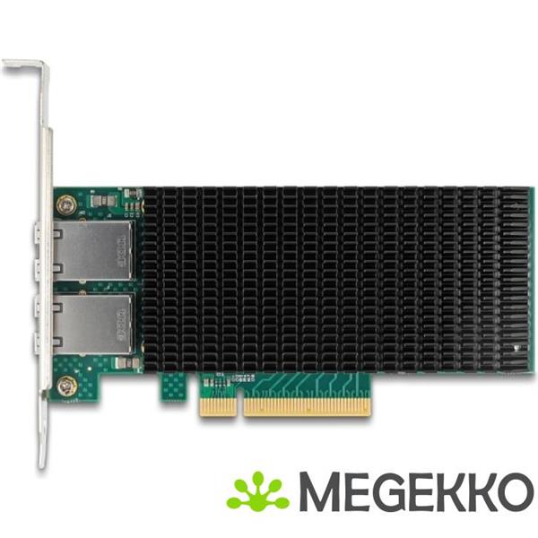 Grote foto delock 88522 netwerkkaart intern ethernet 10000 mbit s computers en software netwerkkaarten routers en switches