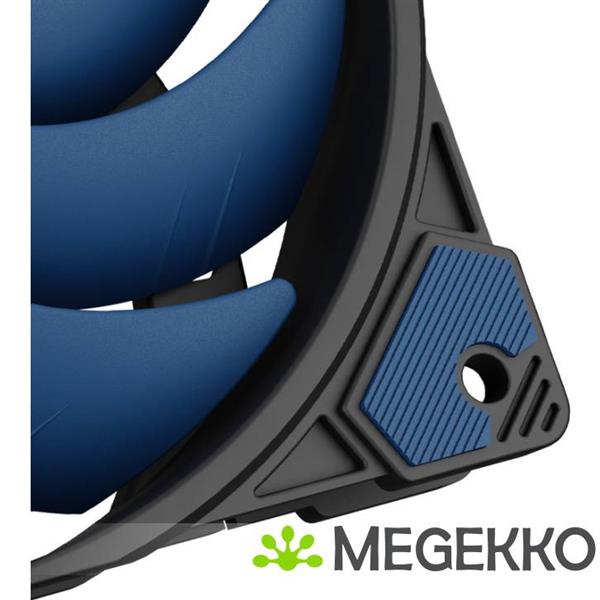 Grote foto akasa alucia sc computer behuizing processor ventilator 14 cm zwart blauw 1 stuk s computers en software overige computers en software