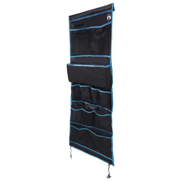 Grote foto vidaxl opbergtas zwart en blauw 161 x 58.5 cm oxford caravans en kamperen tenten