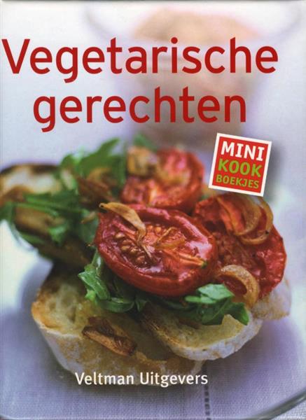 Grote foto vegetarisch mini kookboekjes boeken kookboeken