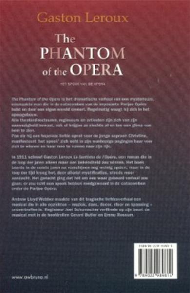 Grote foto the phantom of the opera boeken overige boeken
