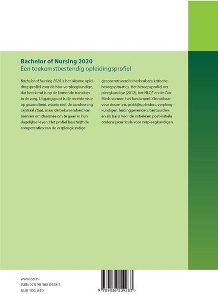Grote foto bachelor of nursing 2020 boeken wetenschap