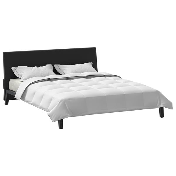 Grote foto vidaxl winter dekbed wit 200 x 240 cm veren huis en inrichting bedden